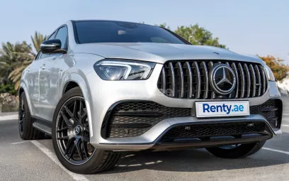 Mercedes GLE63 (Silver), 2021 for rent in Dubai