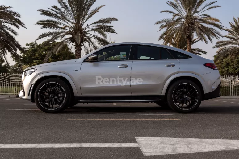Mercedes GLE63 (Серебро), 2021 для аренды в Дубай