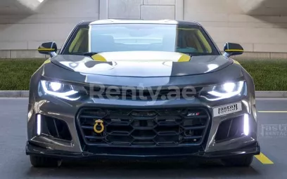Chevrolet Camaro (Grey), 2018 for rent in Dubai