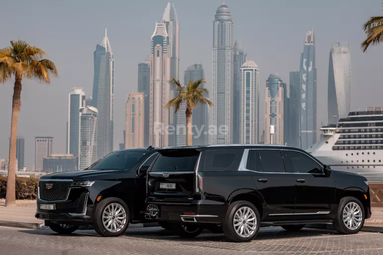 Cadillac Escalade (Noir), 2021 &agrave; louer &agrave; Duba&iuml;