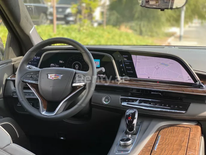 Cadillac Escalade (Black), 2021 for rent in Dubai