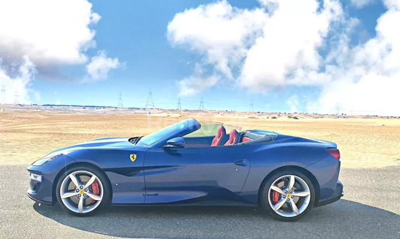 Ferrari Portofino Rosso (Синий), 2020 для аренды в Дубай