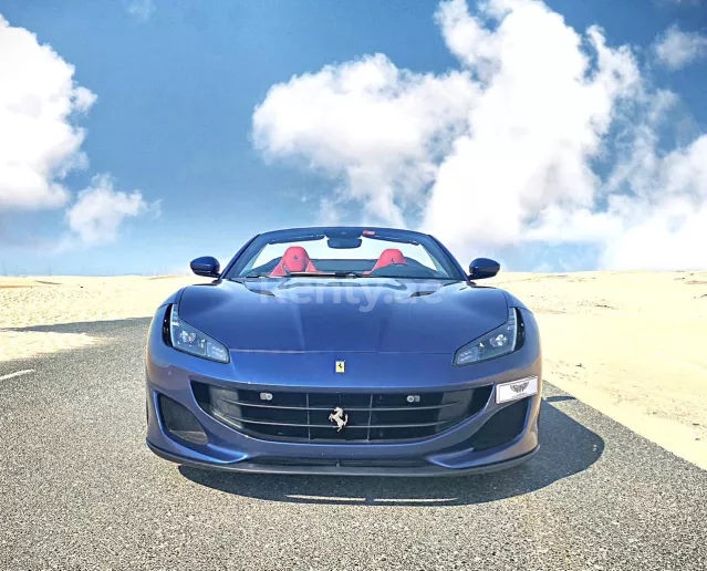 Ferrari Portofino Rosso (Синий), 2020 для аренды в Дубай