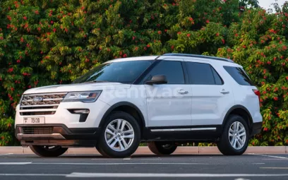 Ford Explorer (Blanc), 2019 &agrave; louer &agrave; Duba&iuml;
