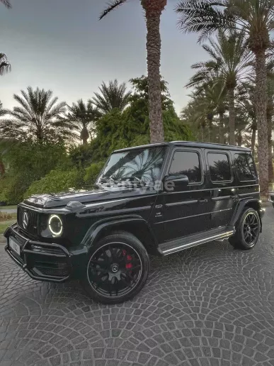 إيجار مرسيدس كلاس G (أسود), 2021 في دبي