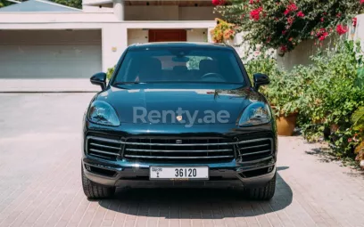 Porsche Cayenne (Black), 2019 for rent in Dubai