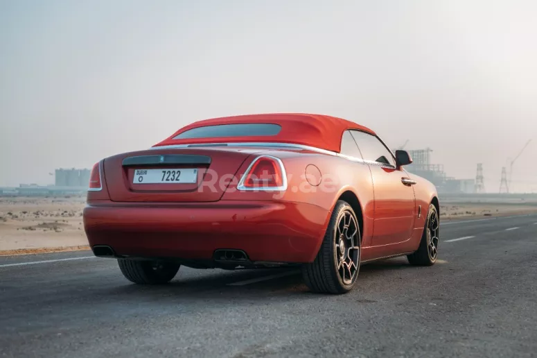 Rolls Royce Dawn Black Badge (Red), 2019 for rent in Dubai