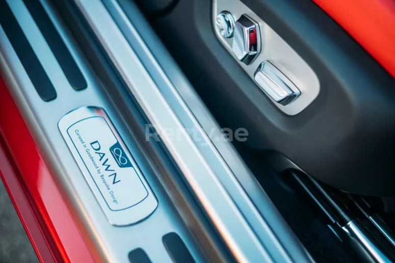 Rolls Royce Dawn Black Badge (Red), 2019 for rent in Dubai