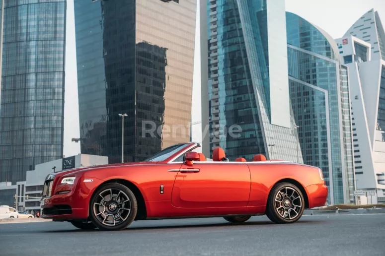 Rolls Royce Dawn Black Badge (Red), 2019 for rent in Dubai