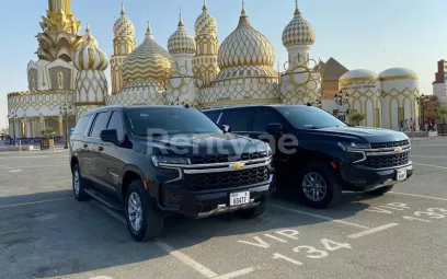 Chevrolet Suburban (Noir), 2021 &agrave; louer &agrave; Duba&iuml;