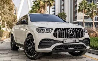 MERCEDES GLE 53 COUPE (White), 2023 for rent in Dubai