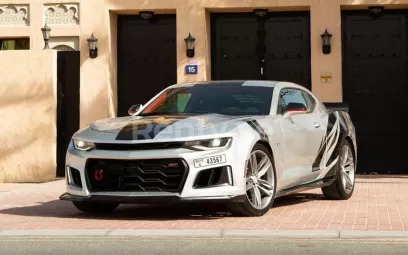 Chevrolet Camaro (Silver), 2019 for rent in Dubai