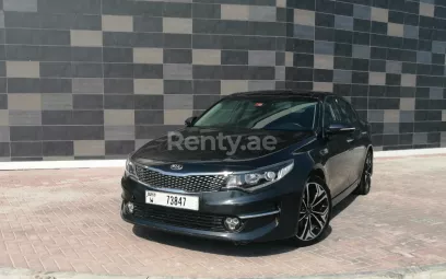 إيجار كيا اوبتيما (اللون الرمادي), 2019 في دبي