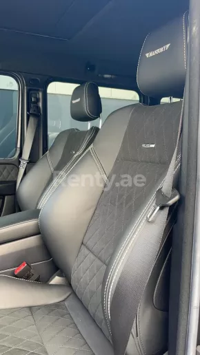 إيجار مرسيدس G500 4x4 (رمادي غامق), 2018 في دبي
