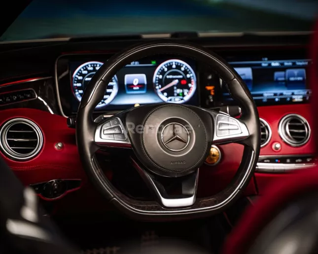 Dubai'de kiralık Mercedes S63 (Beyaz), 2018
