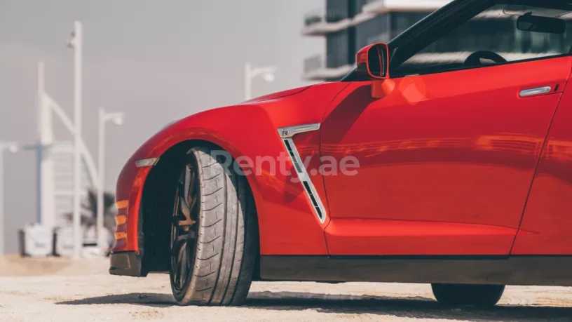 Nissan GTR (Red), 2016 for rent in Dubai