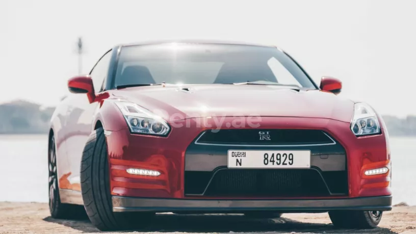 Nissan GTR (Red), 2016 for rent in Dubai