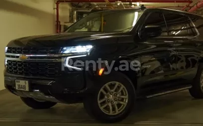 Chevrolet Tahoe (Black), 2021 for rent in Dubai