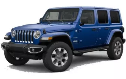 Jeep Wrangler (Bleue), 2019 &agrave; louer &agrave; Duba&iuml;