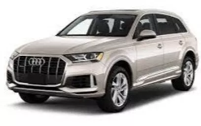 Audi Q7 (Wei&szlig;), 2022 zur Miete in Dubai