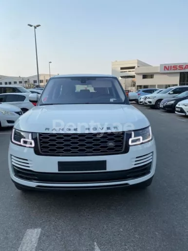 Range Rover Vogue (Bianca), 2021 in affitto a Dubai