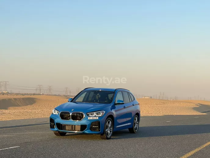 BMW X1 M (Blauw), 2020 te huur in Dubai