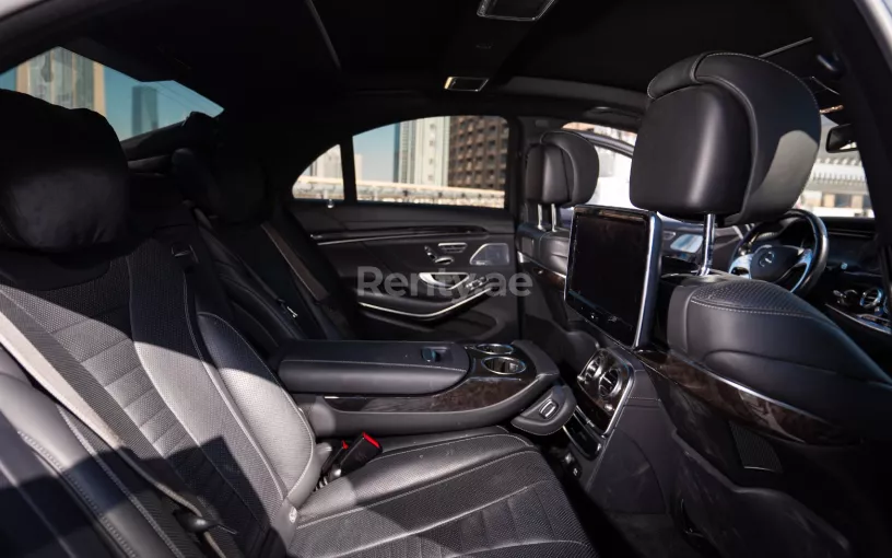 Mercedes S500 (White), 2019 for rent in Dubai