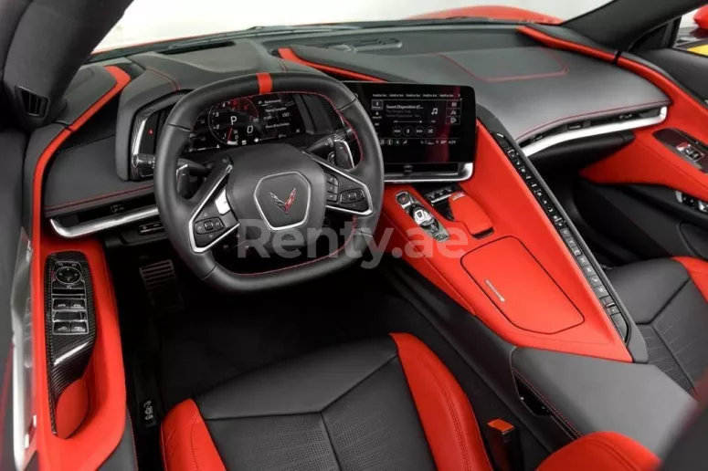 Chevrolet Corvette (Rouge), 2022 &agrave; louer &agrave; Duba&iuml;