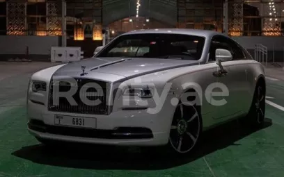 Rolls Royce Wraith (Blanc), 2018 &agrave; louer &agrave; Duba&iuml;