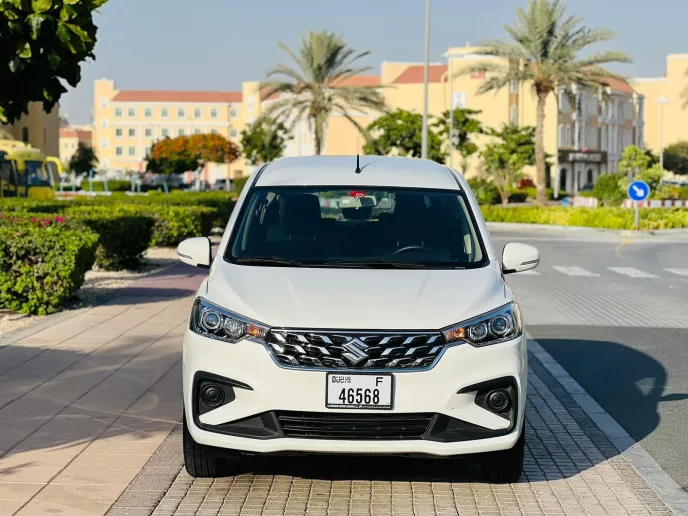 إيجار سوزوكي إرتيجا 7 seaters 2023 (أبيض), 2023 في دبي