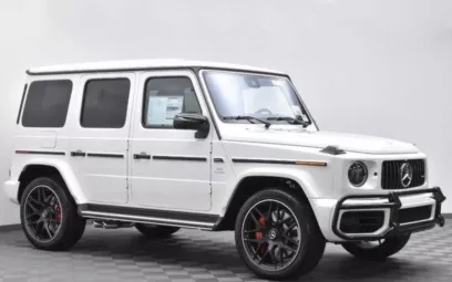 Mercedes G63 class (White), 2019 for rent in Dubai