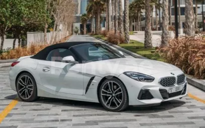 إيجار بي ام دبليو Z4 كابريو (أبيض), 2020 في دبي