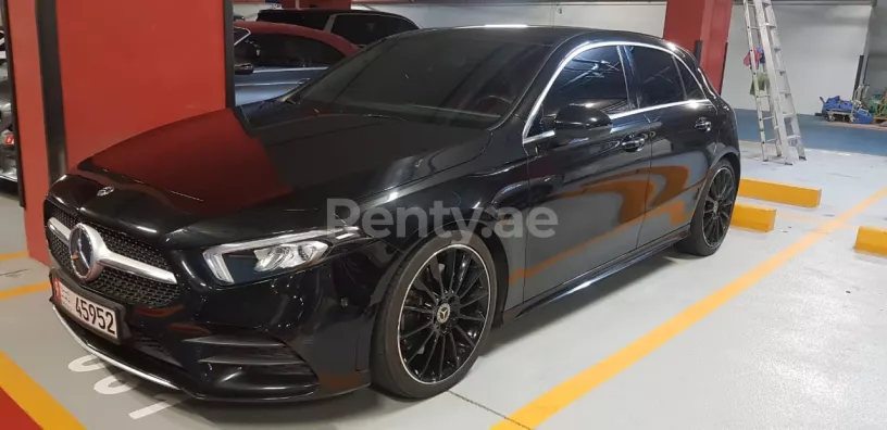 Mercedes A250 Class (Noir), 2020 &agrave; louer &agrave; Duba&iuml;