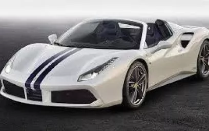 Ferrari 488 Spyder (White), 2018 for rent in Dubai