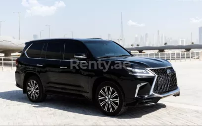 Lexus LX 570S (Noir), 2020 &agrave; louer &agrave; Duba&iuml;