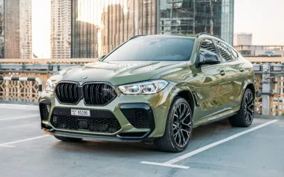 Dubai'de kiralık BMW X6 M Competition (Yeşil), 2022
