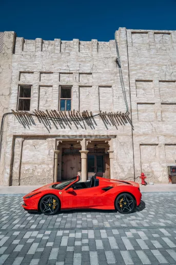 Ferrari F8 Tributo Spyder (Red), 2022 for rent in Dubai