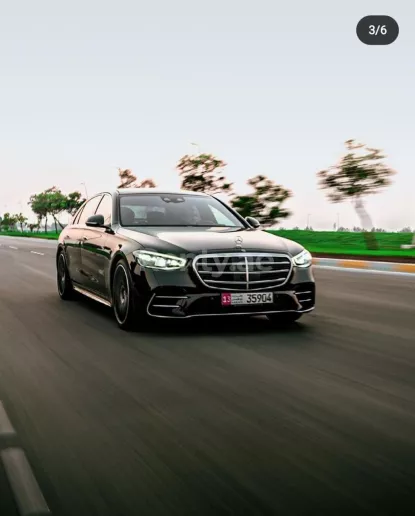 在迪拜 租 梅赛德斯 S500 级 (黑色), 2021