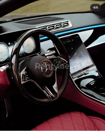 在迪拜 租 梅赛德斯 S500 级 (黑色), 2021