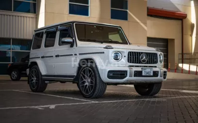إيجار مرسيدس G63 كلاس (أبيض), 2021 في دبي