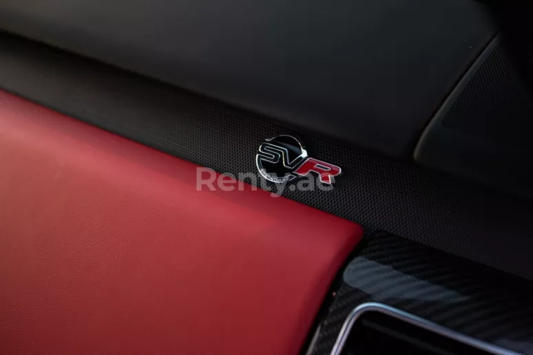 Range Rover Sport SVR (Black), 2022 for rent in Dubai