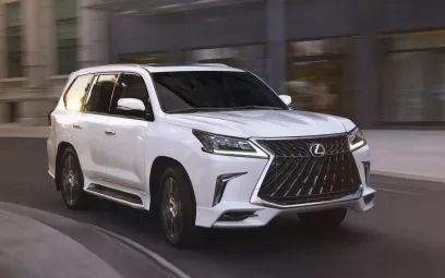 Lexus LX 570 V8 (Blanc), 2020 &agrave; louer &agrave; Duba&iuml;