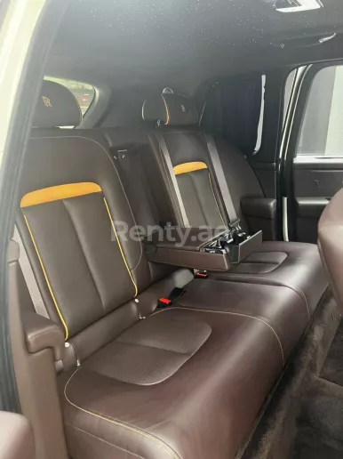 Rolls Royce Cullinan (White), 2020 for rent in Dubai