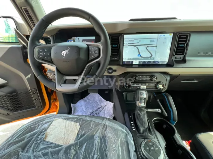 إيجار فورد برونكو Wildtrak 2021 (الأصفر), 2021 في دبي