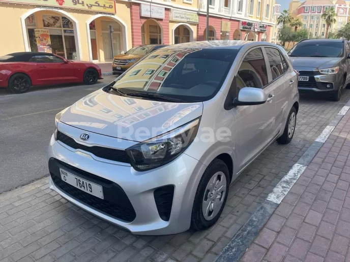 KIA Picanto (Green), 2020 for rent in Dubai