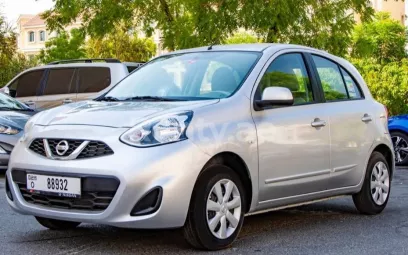 Nissan Micra (Silver Grey), 2020 for rent in Dubai