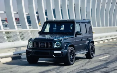 إيجار مرسيدس G63 Brabus kit (أسود), 2020 في دبي