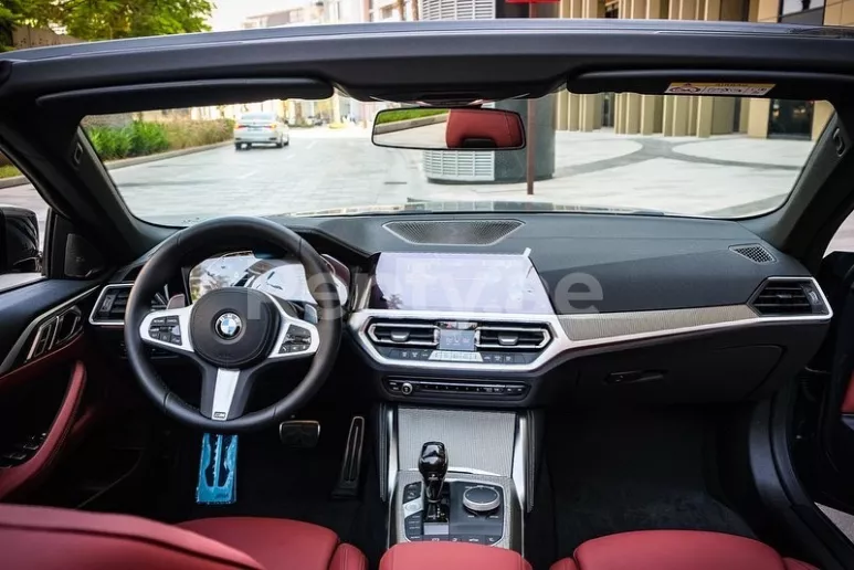 BMW 430i cabrio (Темно-серый), 2022 для аренды в Дубай