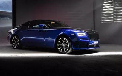 Rolls Royce Wraith (Bleue), 2020 &agrave; louer &agrave; Duba&iuml;