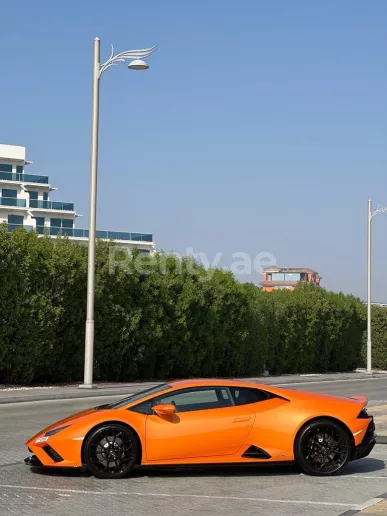 Lamborghini Evo (Orange), 2020 for rent in Dubai